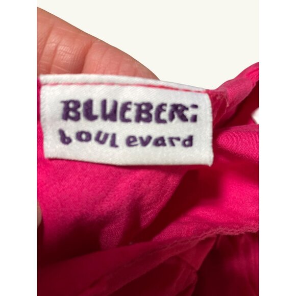 Blueberi Boulevard Girls' Floral Pink Dress Size 5 - Picture 3 of 12